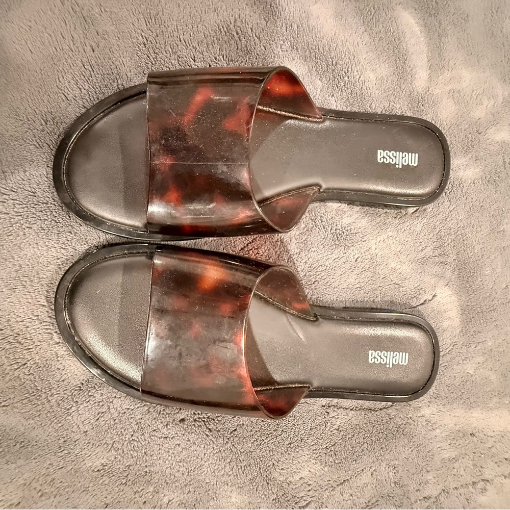 Melissa Women's Tortoiseshell Slide Sandals